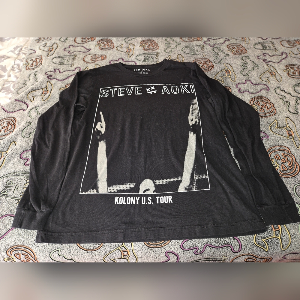 Steve Aoki Shirt - Steve Aoki Kolony U.S. Tour Shirt - Steve Aoki Concert Shirt